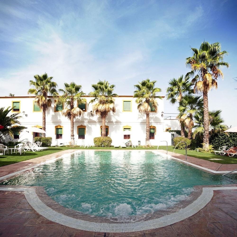 Hotel Balneario El Raposo Puebla de Sancho Pérez Exterior photo
